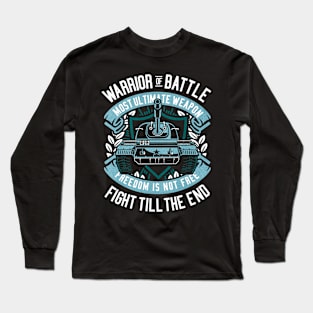 Warrior Of Battle Long Sleeve T-Shirt